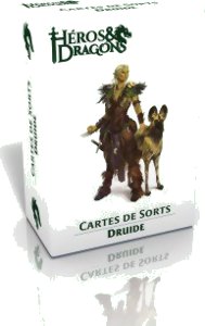 Héros & Dragons - Cartes de sorts - Druide