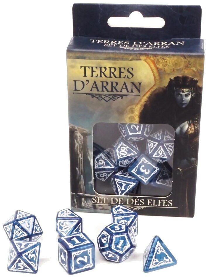 Les terres d'Arran - Set de dés - Elfes