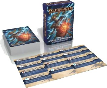 Pathfinder 2 - Deck d'échecs critiques