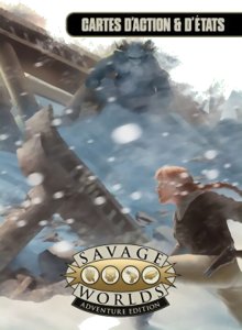 Savage Worlds Adventure Edition - Cartes d'actions et d'états