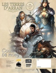 Les terres d'Arran - Collection de pions cartonnés