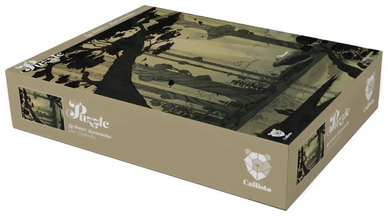Puzzle - La légende du dragon de Jade - 1000 Pièces