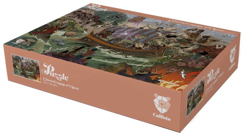 Puzzle - La légende du dragon de Jade - 1000 Pièces