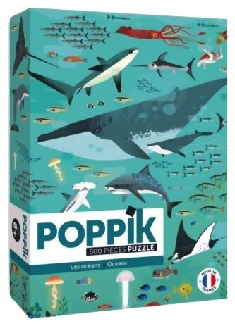Puzzle - Poppik - Les Océans - 500 pièces