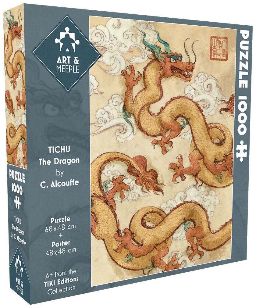 Puzzle - Tichu The Dragon - 1000 pièces