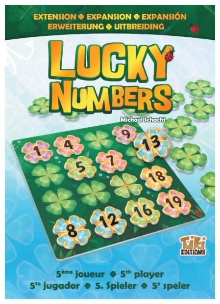 Lucky Numbers - 5ème joueur - Bleu