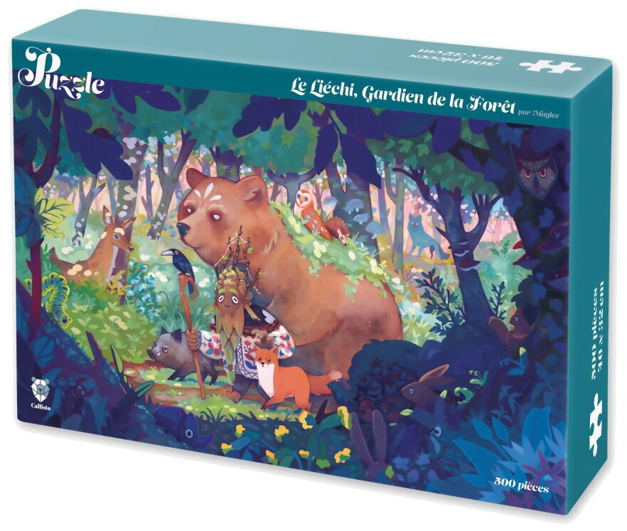 Puzzle - Le Liéchi, Gardien De La Forêt