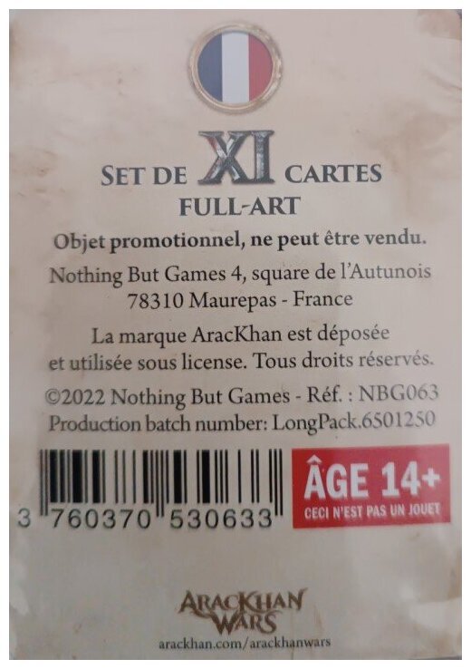 Arackhan Wars - Set De XI Cartes Full-Art