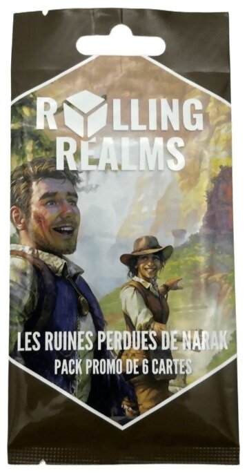 Rolling Realms - Les Ruines Perdues de Narak - Pack Promo de 6 Cartes