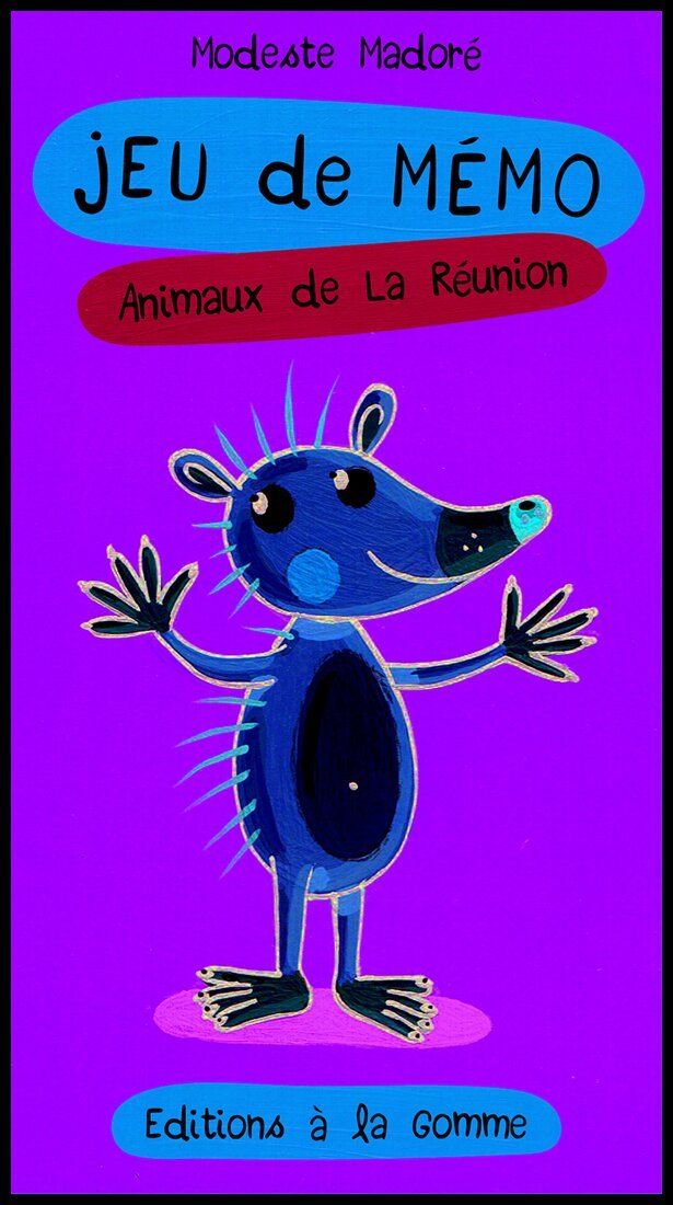 Jeu De Mémo - Animaux De La Réunion