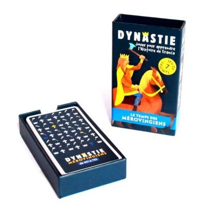 Jeu de 7 familles - Dynastie - Le temps des Mérovingiens