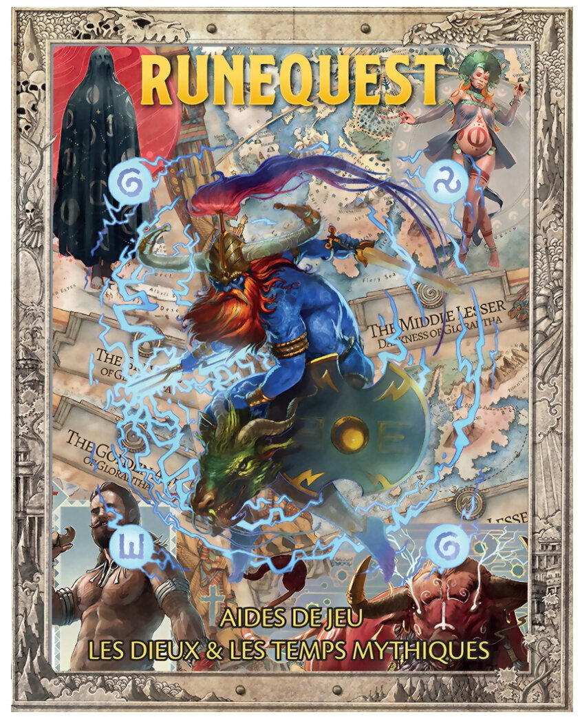 Runequest - Aides De Jeu - Les Dieux & Les Temps Mythiques