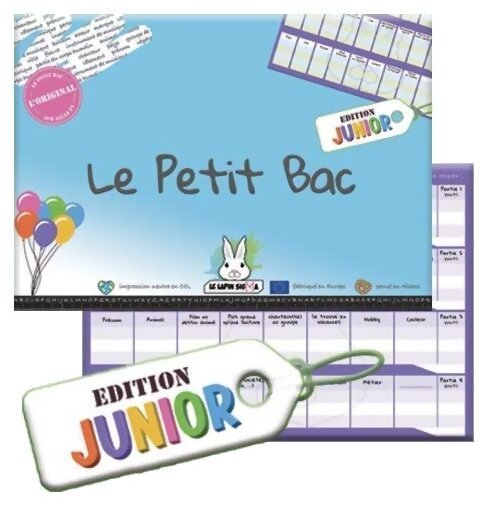 Le Petit BAC - Edition Junior