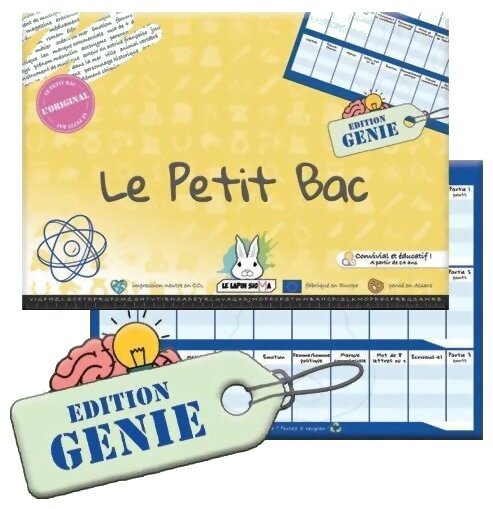 Le Petit BAC - Edition Génie