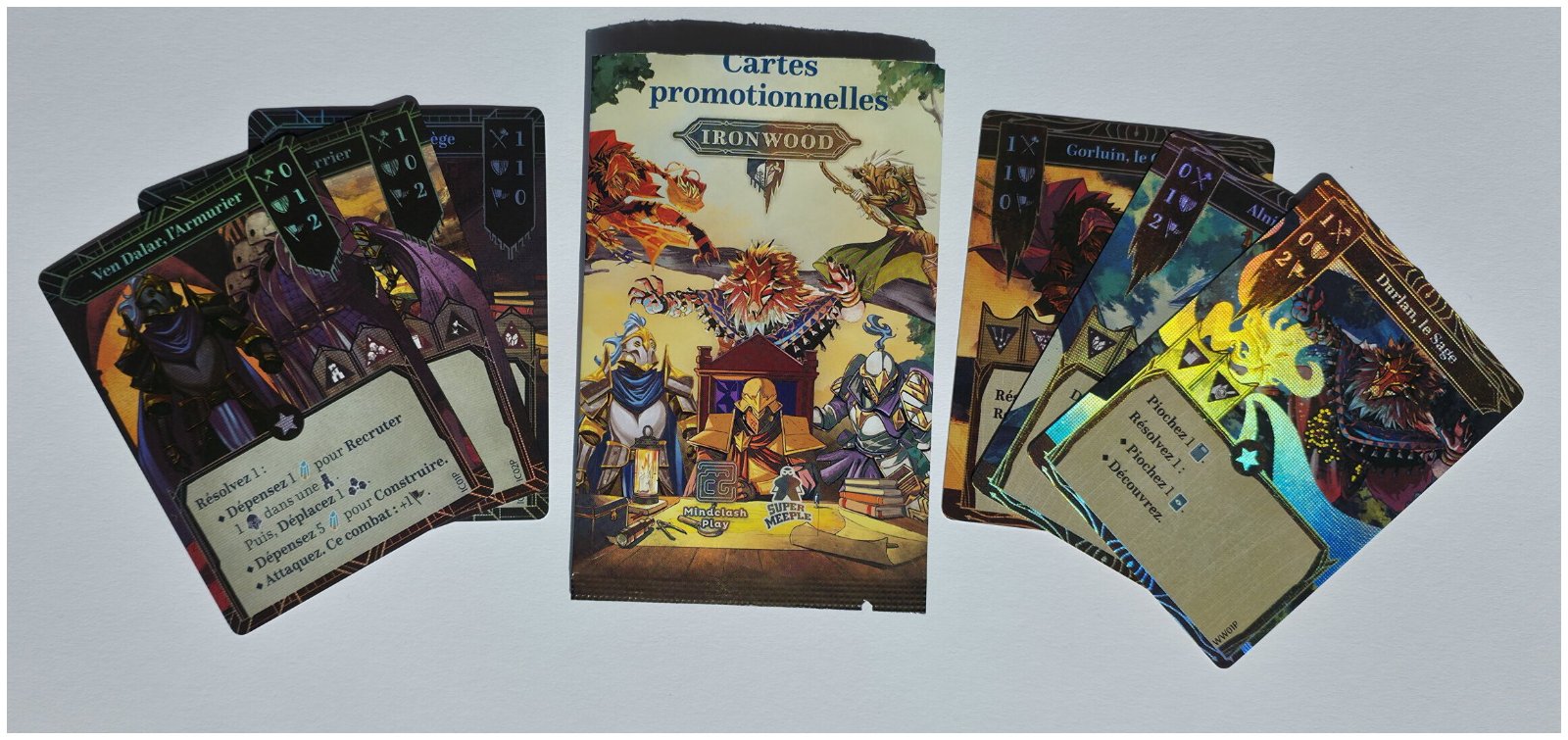 Ironwood - Cartes Promotionnelles