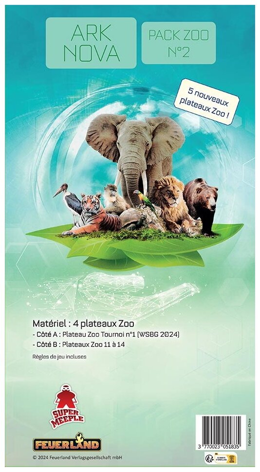 Ark Nova - Pack Zoo n°2