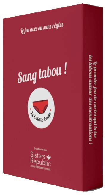 Sang Tabou ! - Le premier jeu de cartes qui brise les tabous autour des menstruations !