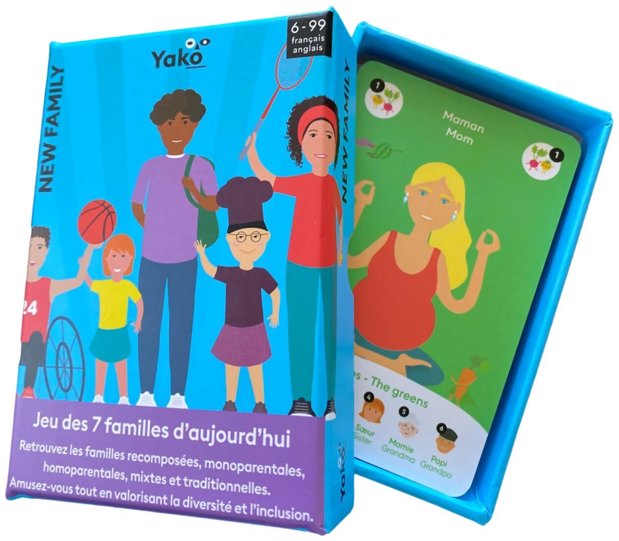 Jeu des 7 familles d'aujourd'hui