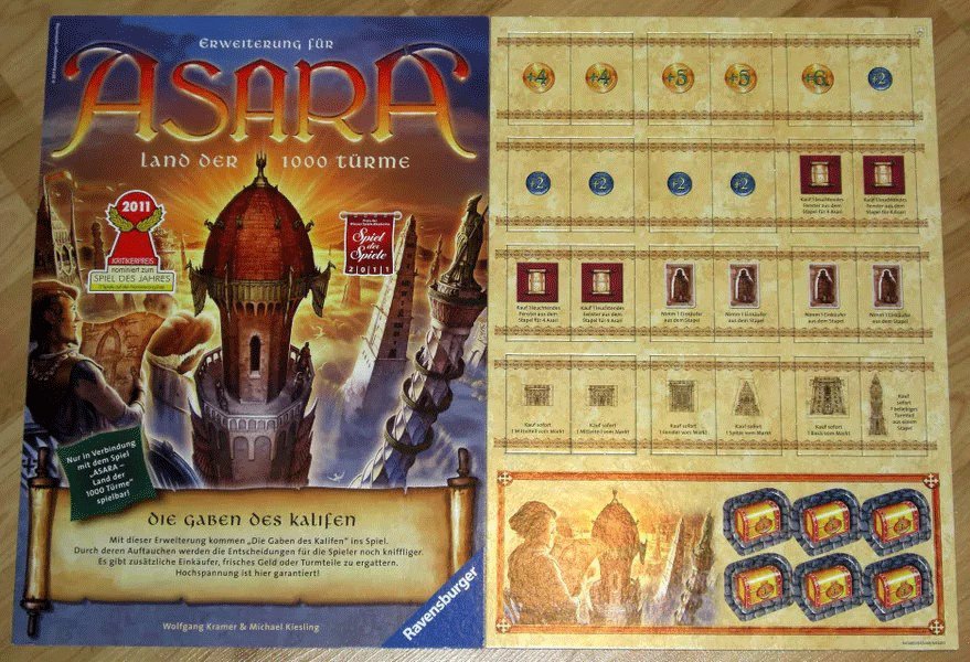 Asara:Les trésors du Calife