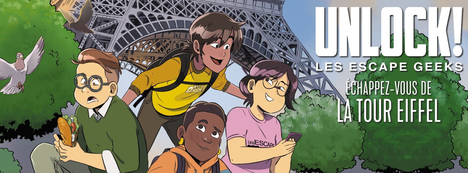 Photo: Unlock! - Échappez-vous de la Tour Eiffel - Les Escape Geeks