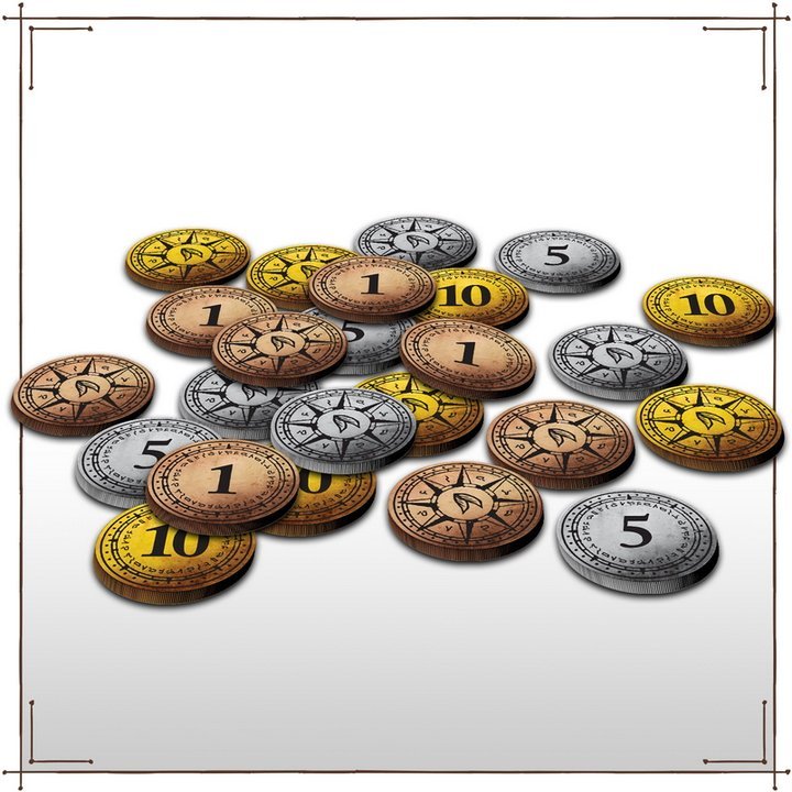 Mythwind - Extension "Pièces de Monnaie en Métal / Metal Coins"