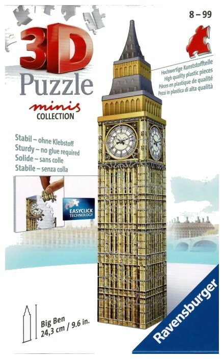 3D Puzzle - Mini Big Ben