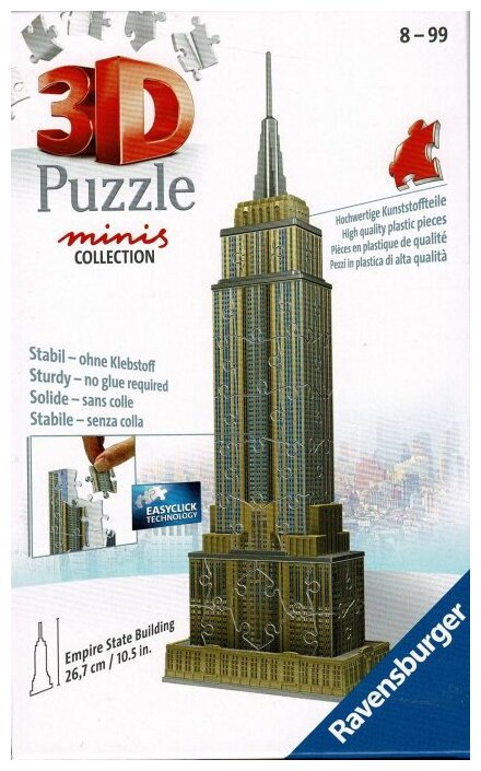3D Puzzle - Mini Empire State Building