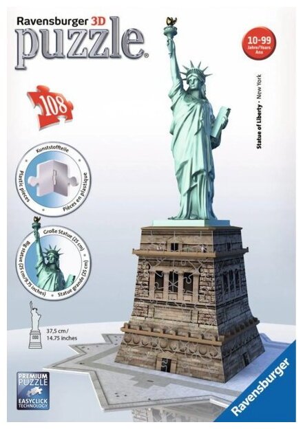 3D Puzzle - Statue De La Liberté