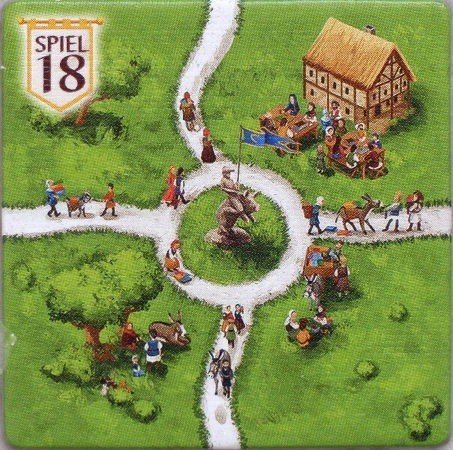 Carcassonne - Tuile bonus Spiel 2018