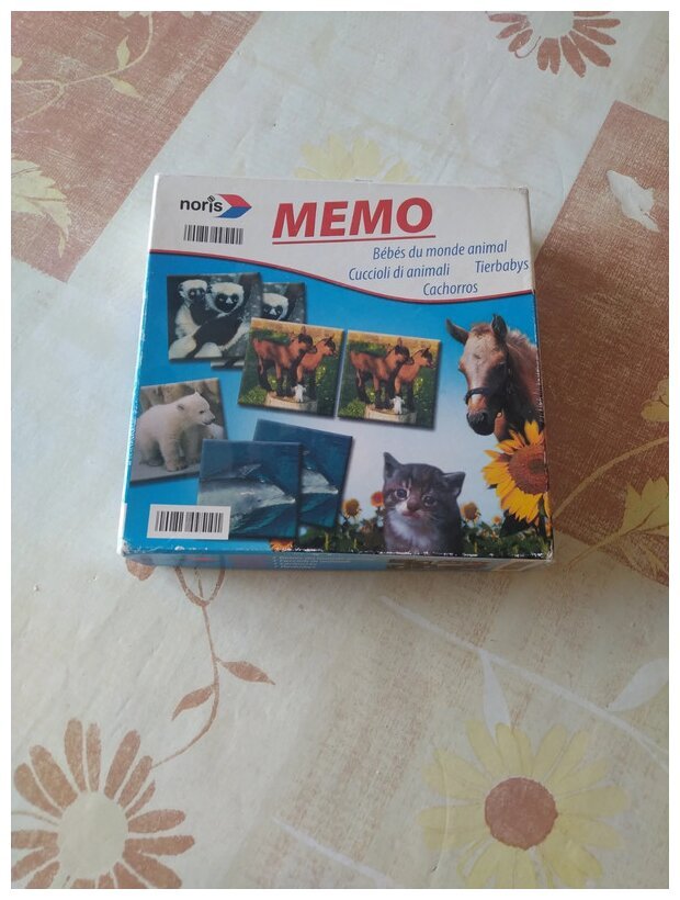 Memo bébés du monde animal