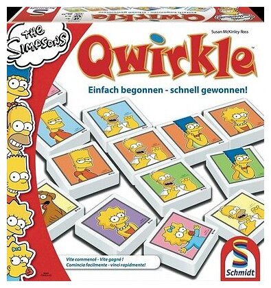 Qwirkle The Simpsons
