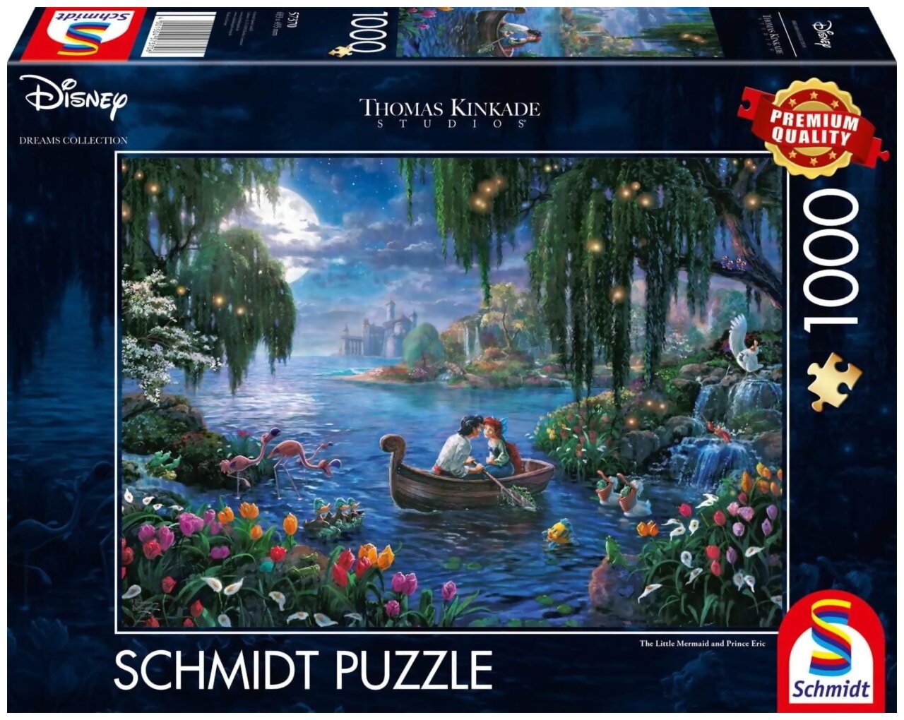Puzzle - The Little Mermaid And Prince Eric - 1000 pièces