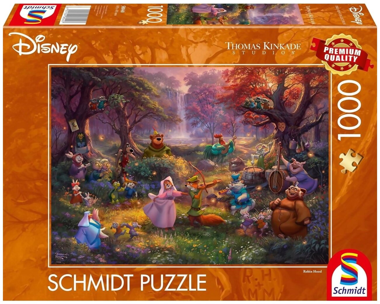 Puzzle - Disney Robin Hood - 1000 Pièces