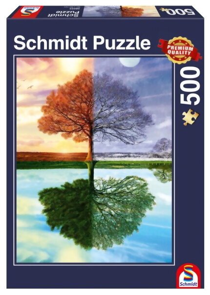 Puzzle - L'Arbre Des Quatre Saisons - 500 Pièces