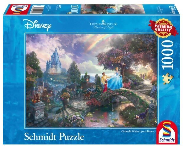 Puzzle - Cinderella - Wishes upon a dream - 1000 pièces