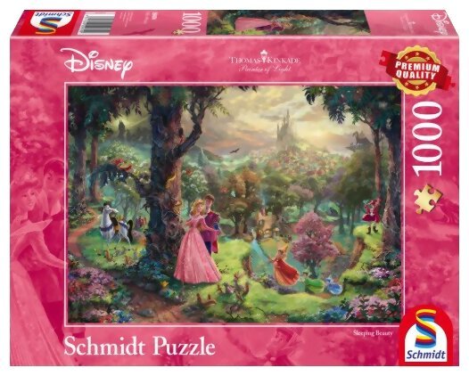 Puzzle - La Belle Au Bois Dormant - Sleeping Beauty - 1000 Pièces