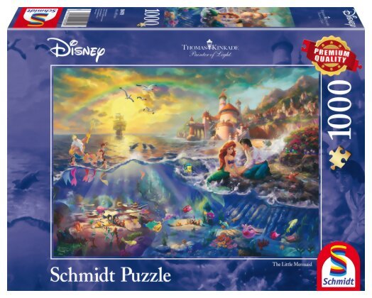 Puzzle - Ariel, la petite sirène - The little mermaid - 1000 pièces