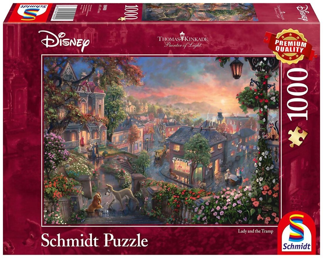 Puzzle - La Belle Et Le Clochard - 1000 pièces