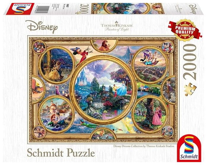 Puzzle - Disney - Dreams Collection - 2000 pièces