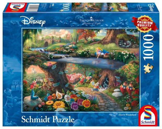 Puzzle - Alice au pays des merveilles - 1000 pièces