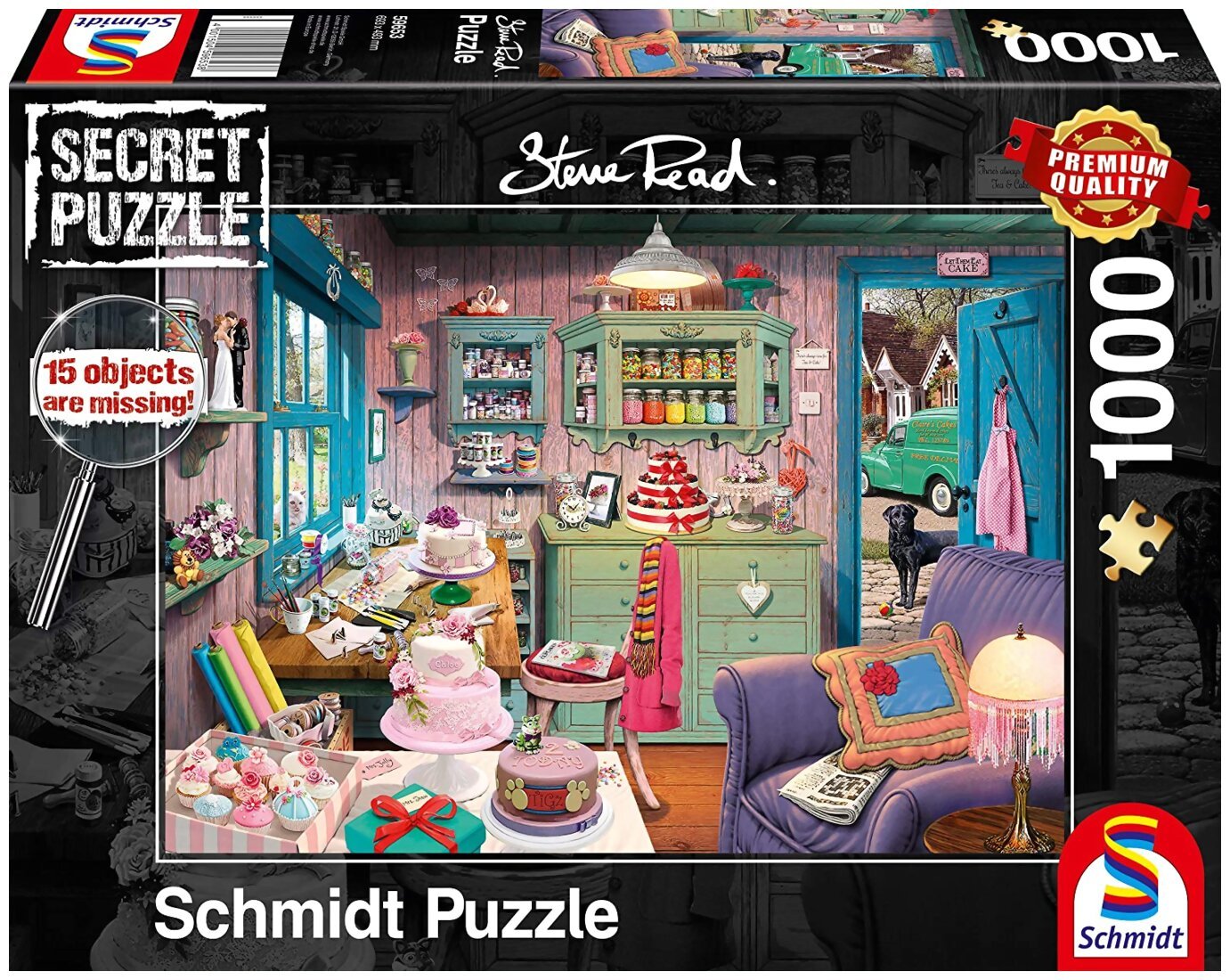 Secret Puzzle - Grandma's Coffee Shop - 1000 pièces