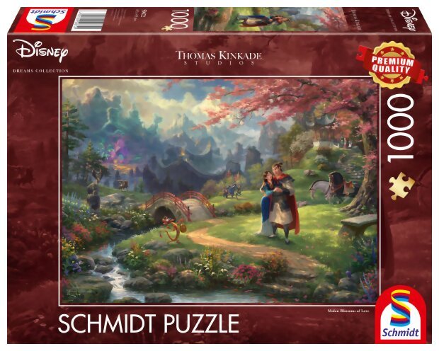 Puzzle - Mulan - Blossoms of Love - 1000 pièces