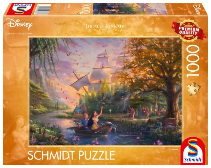 Puzzle - Pocahontas - 1000 Pièces — Édition 2017