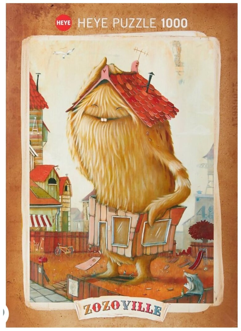 Puzzle Zozoville - Neightbourhood - 1000 Pièces