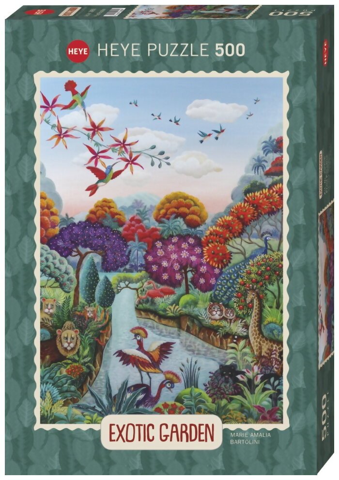 Puzzle - Exotic Garden - 500 Pièces