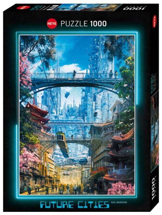 Puzzle - Future Cities - Markets District - 1000 Pièces