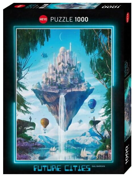 Puzzle - Future Cities - Sky Isle - 1000 Pièces