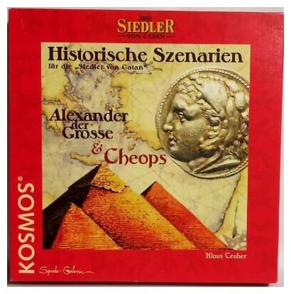 Photo: Catan - Cheops & Alexander der Grobe