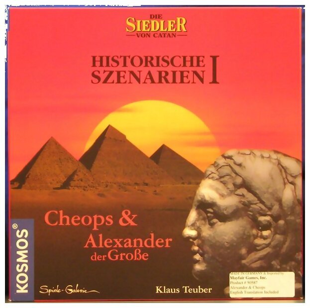 Catan - Cheops & Alexander der Grobe