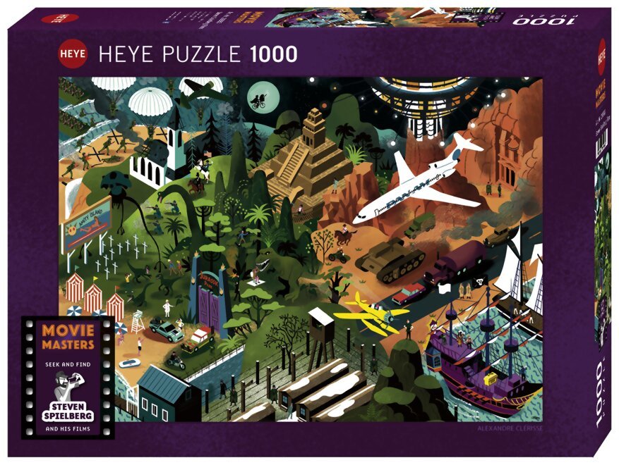 Puzzle - Steven Spielberg - 1000 Pièces - Movie Masters